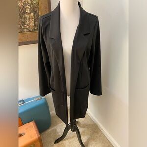 LuLaRoe, Gwen Elegant Black Women's Jacket/Blazer, Sz L